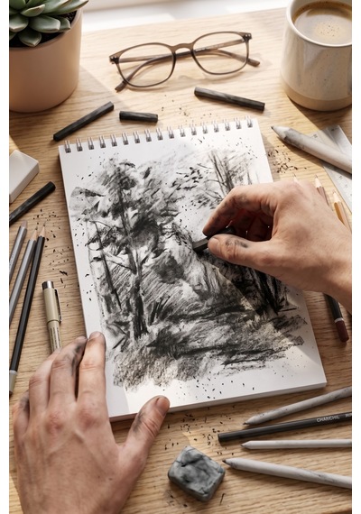 Skyza Start 100 Gr/m² A5 Sketchbook Eskiz Defteri 100 Syf, 50 Yaprak