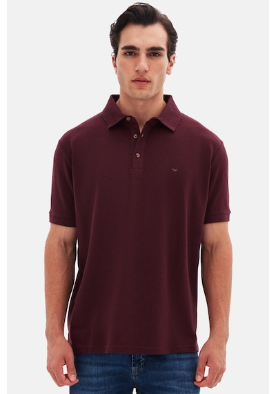 D's Damat Ds Damat Regular Fit Mürdüm Pike Dokulu T-shirt 4hc146551001m MÜRDÜM