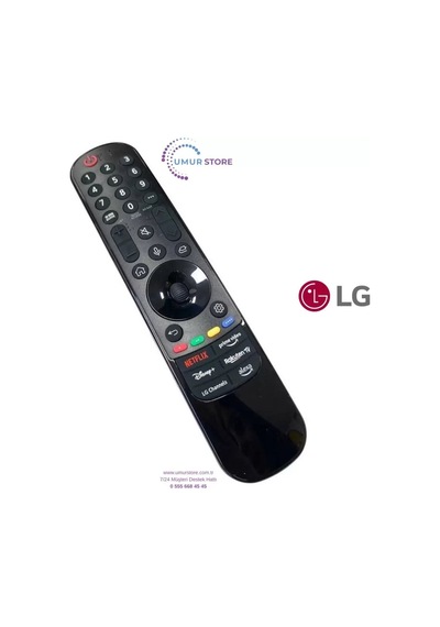 Lg İle Uyumlu Model Oled83g45lw Webos Tv Kumandası-mikrofon Ve Air Mouse 07442549