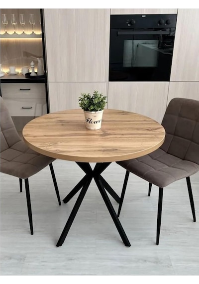 Tr 90 Çap Atlantik Çam Yuvarlak Masa 7001 Diğer