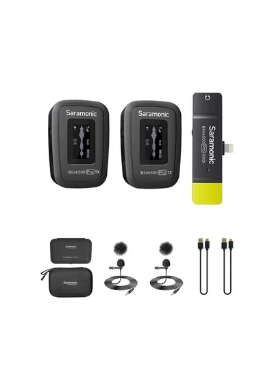 Saramonic Blink 500 B4 Kablosuz Yaka Mikrofonu Sistemi
