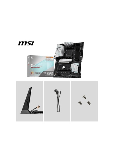 B550 Gamıng Wıfı Am4 Anakart, Ddr4 4400mhz, Pcıe 4.0, Wi-fi 5, 1g Lan, Usb 10gbps, Atx