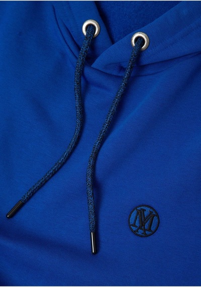 Kapüşonlu Sweatshırt Saks Mavi