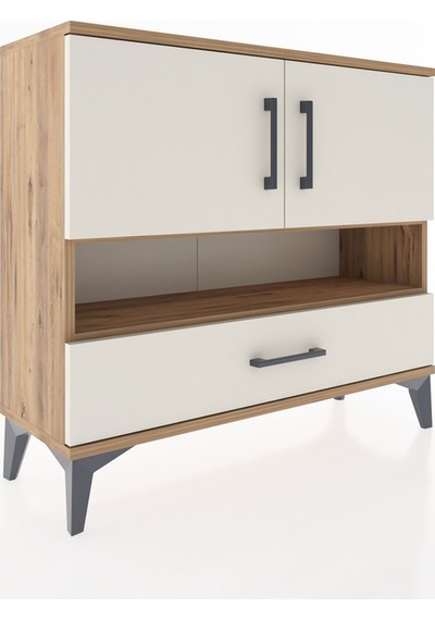 Arges Şifonyer 3 Raflı Tek Çekmeceli 2 Kapaklı 88x30x80 Çam-a... Çam Arges Şifonyer 3 Raflı Tek Çekmeceli 2 Kapaklı 88x30x80 Çam-a... Çam