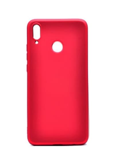Honor 8x Kılıf Esneyebilen Şık Sofina Silikon Kapak Kirmizi