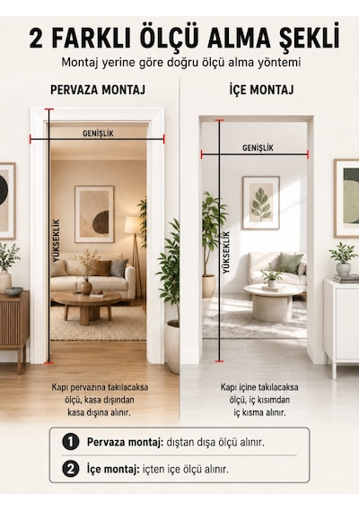 Akordiyon Kapı Perdesi Honeycomb Sürgülü Kapı Perdesi En0-100 Cm X Boy0-240 Cm