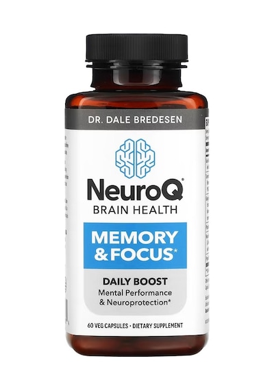 Neuroq Brain Memory & Focus Mental Performance & Neuroprotection 60 Caps.