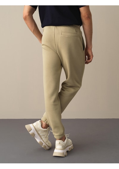 Xint Yeşil Regular Fit Pamuklu Sweat Pantolon 380135