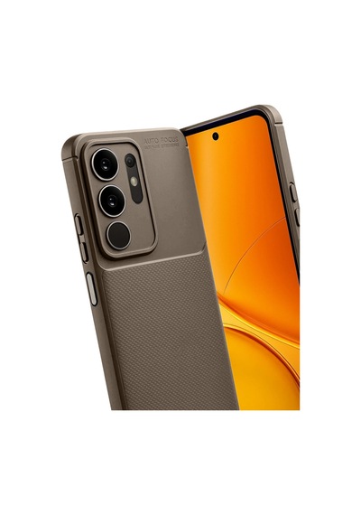 Y29 4g Auto Focus Karbon Kapak - Kahverengi