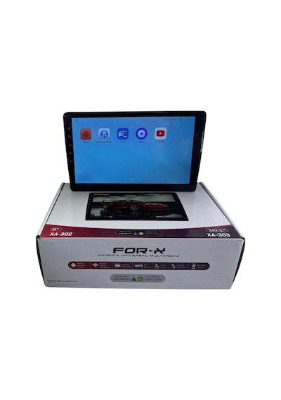 Tüm Araçlara Uygun Tek Din 10'' Forx 2-32 Yeni Seri İşlemcili Pro Oem Multimedia