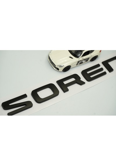 Dk Kia Sorento 2021 2023 Ön Kaput Ve Bagaj 3m Abs Siyah Yazı Logo