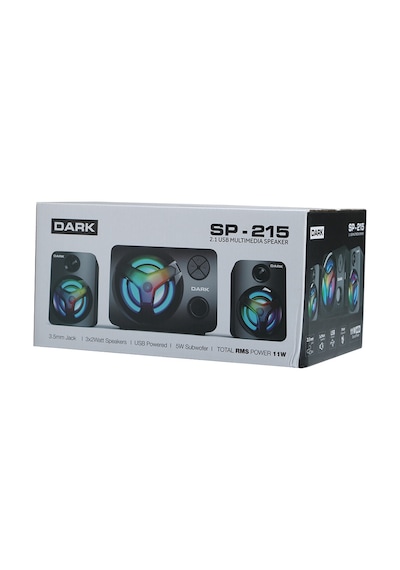 Dark Sp-215 11w Rms 2+1 Multimedia Speaker Hoparlör Dk-ac-sp215