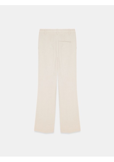 DİLVİN 72745 Orta Bel Geniş Paça Pantolon-taş