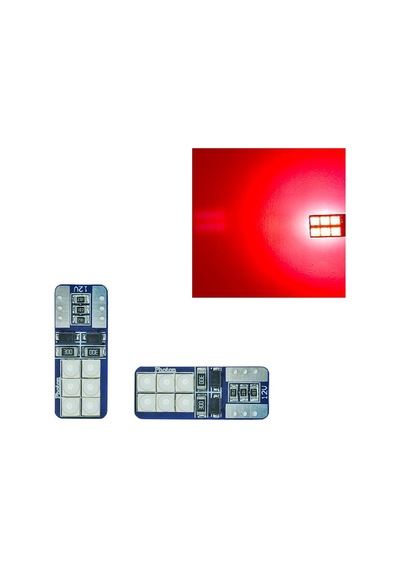 PHOTON T10 LED PARK AMPULÜ KIRMIZI PH7020 RED W5W