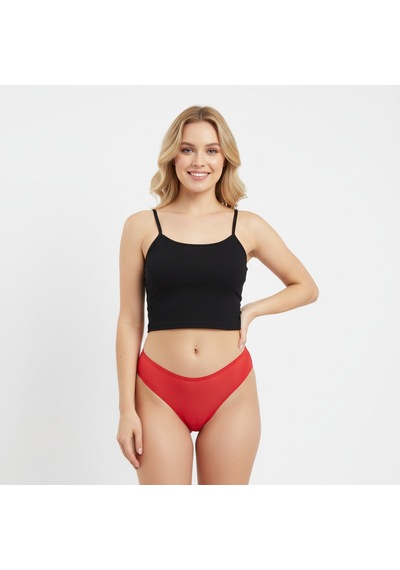 Kadın Tül Cheeky Külot Bb2046 Siyah