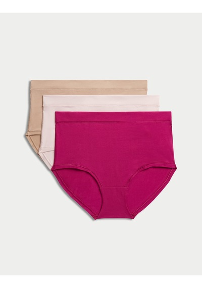 Marks & Spencer 3'lü Full Brief Külot Seti T61008782F Mor Marks & Spencer 3'lü Full Brief Külot Seti T61008782F Mor
