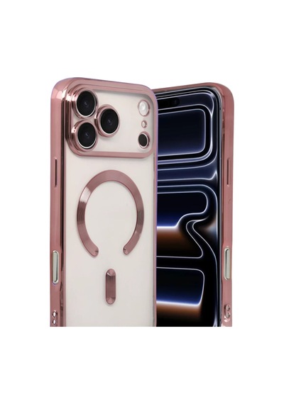 Newface Apple İphone 17 Pro Kross Magneticsafe Kapak - Rose Pembe
