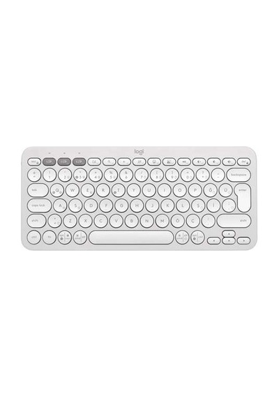 Logitech K380s Çakıl Tuşlu Bluetooth Klavye Beyaz