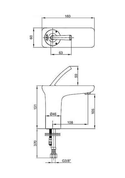Eca Novita Lavabo Bataryası 102108925H
