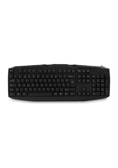 Kb-250f Siyah Usb Tamamen Türkçe F Multimedia Klavye