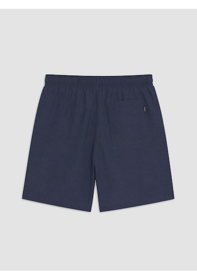 Lcw Swımwear İndigo Kısa Boy Baskılı Erkek Deniz Şortu