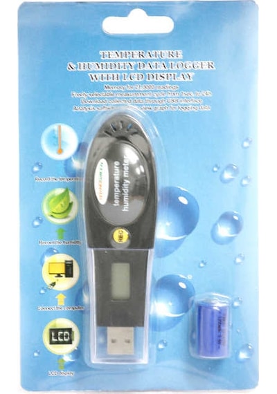 Teknogreen Ht-161 Usb UyuMLu Isı Ve Nem Ölçer