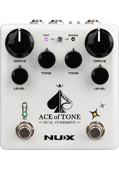 Nux Ndo-5 Ace Of Tone Üst Segment - Dual Overdrive Çift Kanallı Morning Star & Tubeman , Buffer/true Bypass Seçeneği, Seri/paralel Bağlantı Switchi Ölçüler: 105 X 115 X 58 Mm Nux Ndo-5 Ace Of Tone Üst Segment - Dual Overdrive Çift Kanallı Morning Star & Tubeman , Buffer/true Bypass Seçeneği, Seri/paralel Bağlantı Switchi Ölçüler: 105 X 115 X 58 Mm