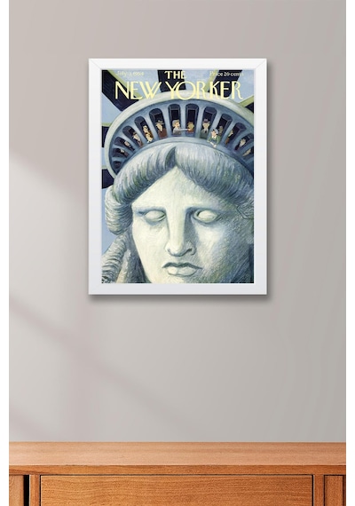 The New Yorker Çerçeveli Tablo July 3 1954