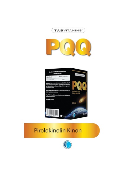 Tabvitamins Pqq Pirolokinolin Kinon 20 Miligram 30 Kapsül