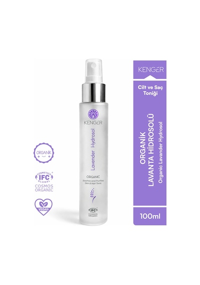 Kenger Organik Lavanta Suyu Hidrosolü 100 ML