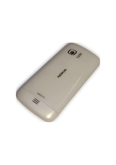 Nokia C5-03 Kasa Kapak Tuş Takımı C5-03 Uyumlu Beyaz Renk Orta Ka