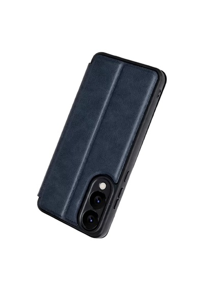 Galaxy Uyumlu S25 Edge Flip Cover - Lacivert standart