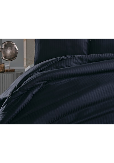 Saten Artline Nevresim Takımı Çift King Size - Siyah