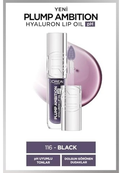 L'oreal Cosmetics Plump Ambition Hyaluron Lip Oil Ph Dudak Parlatıcısı - 116