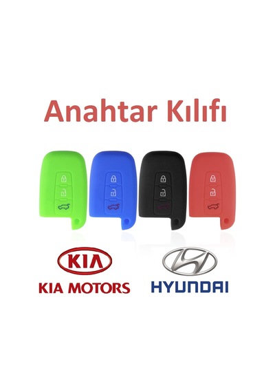 Hyundai I30 Ix35 Silikon Anahtar Kılıfı Hyundai Uyumlu Anahtarlık 220837107