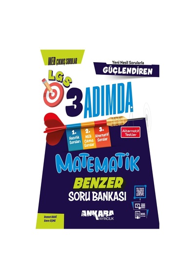 Ankara 8. Sınıf Güçlendiren 3 Adım Benzer Matematik Soru Bankası