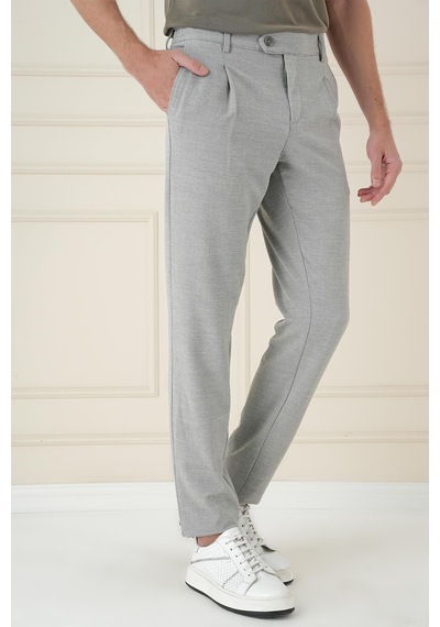 Efor Comfort Fit Gofre Dokulu Beli Lastikli Pileli Gri Jogger Pantolon P 1174 Gri Efor Comfort Fit Gofre Dokulu Beli Lastikli Pileli Gri Jogger Pantolon P 1174 Gri