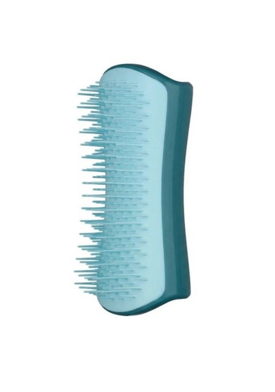 Tangle Teezer Pet Teezer Detangling Dolaşık Açıcı Küçük Irk Köpek Bakım Fırçası 11,7x5 Cm Mavi-turkuaz