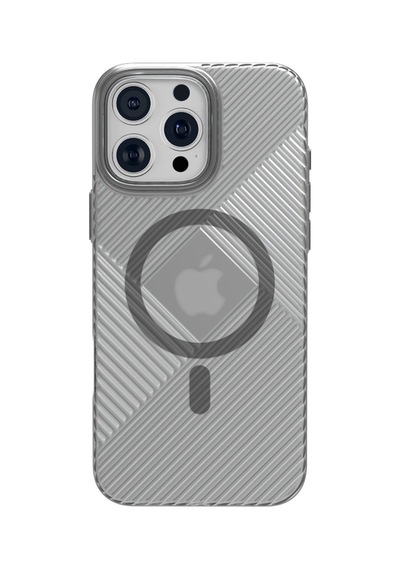 Apple iPhone  Uyumlu,  15 Pro Max Stella Pc Sert Magsafe Kılıf - Siyah