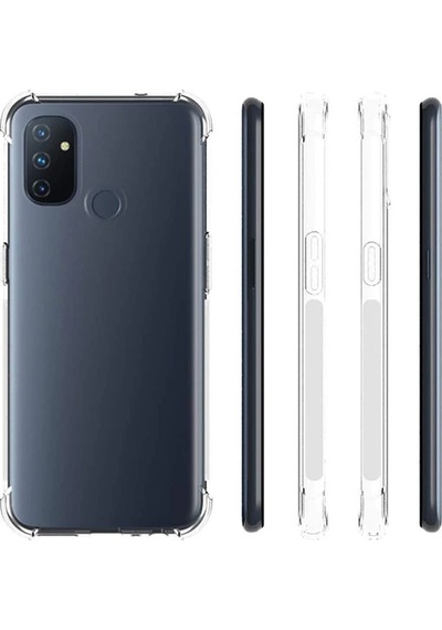Oneplus Nord N100 Anti-drop Silikon Kılıf Kamera Korumalı Şeffaf Silikon Kılıf- 5775 Mh-hs3000-1210