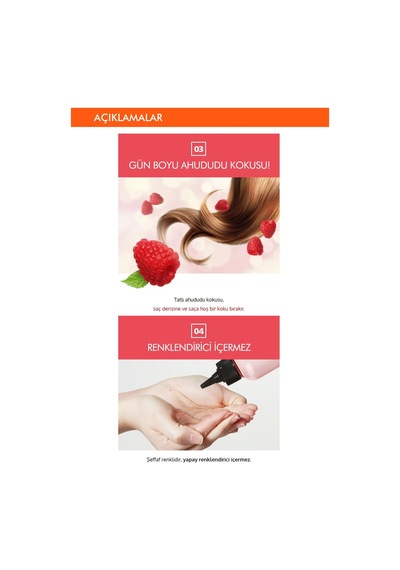 Missha A'PIEU Raspberry Hair Vinegar Saçlara Parlak Görünüm Veren Besleyici Ahududu Saç Sirkesi 200 ML