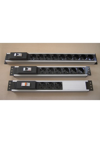 Formrack Kbn-F082Pr6Sa Sigortalı 6 Lı 19" Alüminyum Priz