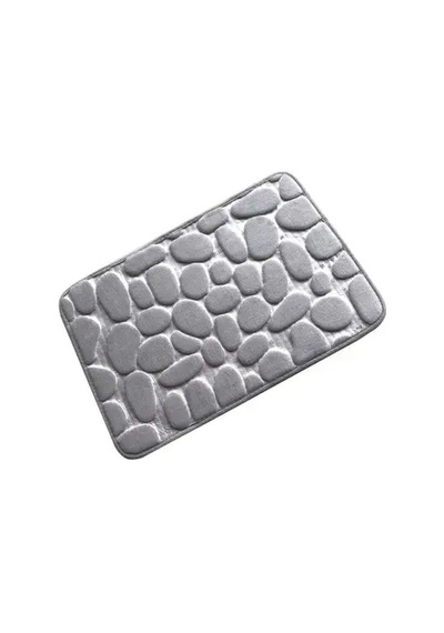 Memory Kaydırmaz Banyo Paspası Gri Diğer