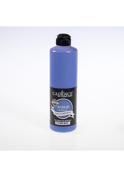 Cadence Hybrid Multisurface Akrilik Boya H115-Gece Mavisi 500 Ml