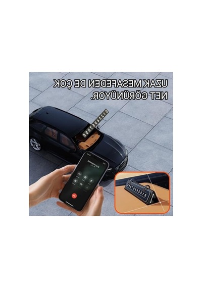 Gizlenebilir Araç Park Telefon Numaratörü - Geçici Park İçin Ideal