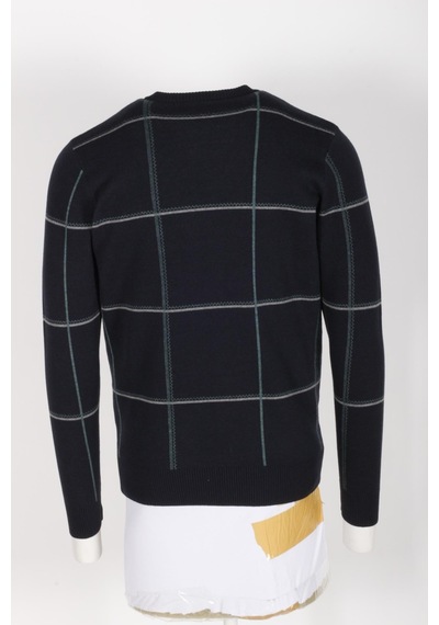 Erkek Triko Lacivert Bisiklet Yaka Desenli Slim Fit Pamuklu Kazak Ncs Jeans 3744-lacivert Lacivert Erkek Triko Lacivert Bisiklet Yaka Desenli Slim Fit Pamuklu Kazak Ncs Jeans 3744-lacivert Lacivert