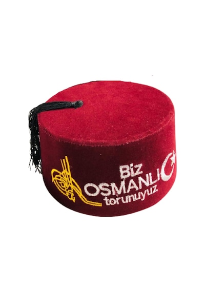 Sedacankostüm Biz Osmanlı Torunuyuz Fesi Özel Hediyelik Fes