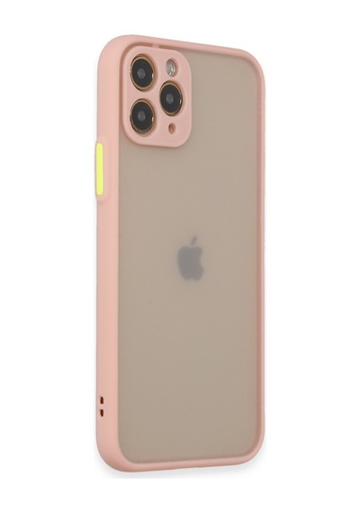 Apple Uyumlu - iPhone 11 Pro Kılıf Montreal Silikon Kapak - Pembe