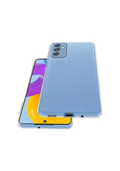 Samsung Galaxy M52 İle Uyumlu Kılıf Şeffaf Kamera Korumalı Esnek Silikon Telefon Kılıfı Kapak