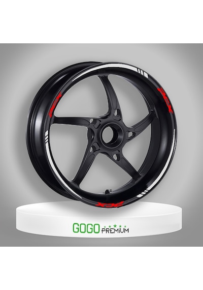 Yeni Özel Motosiklet Jant Şeridi Parçalı Beyaz Honda Pcx 125 150 2010-2021 Uyumlu Sağ-sol/ön-arka
